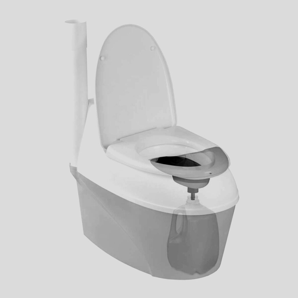 PooPod Urine Diverting Catch Poo Pod Waterless Composting Toilets